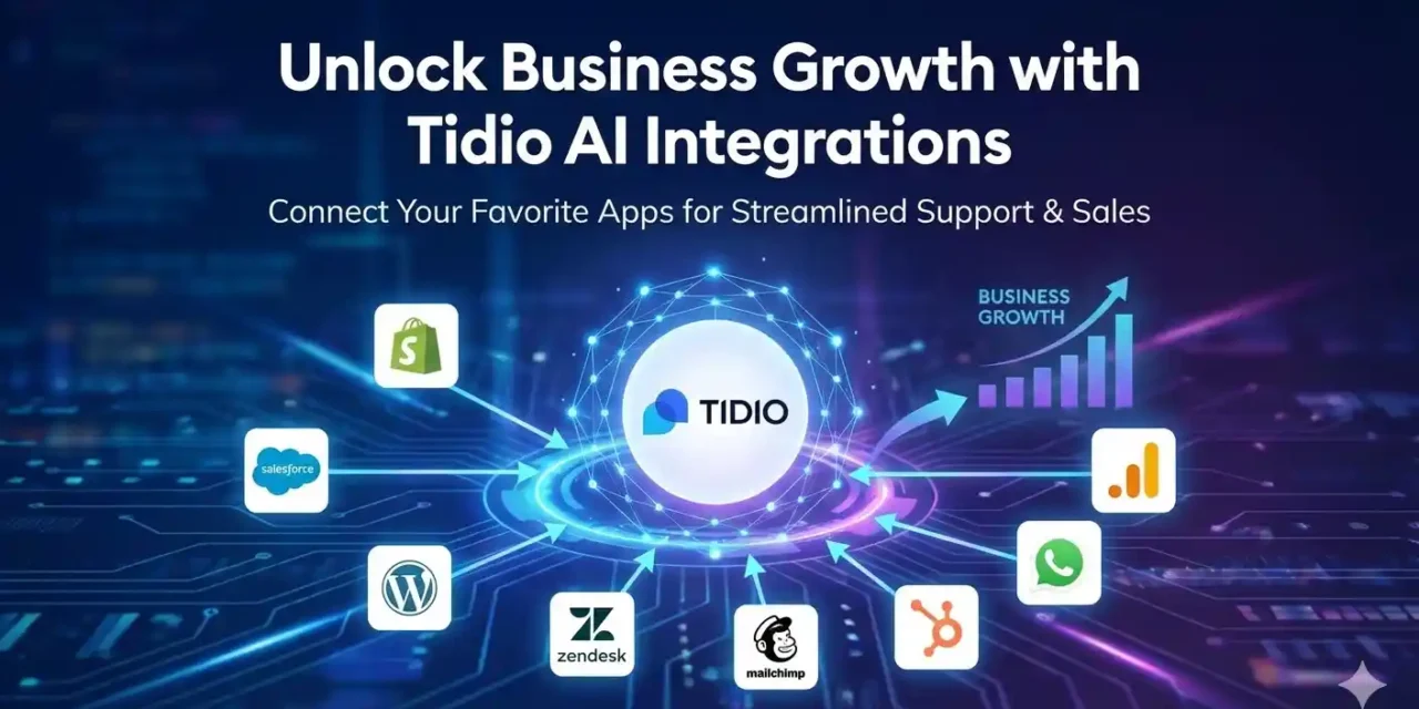 Tidio Integrations: Connect Your Favorite Apps for Streamlined Support & Sales